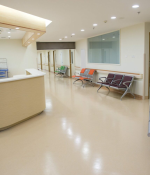 Hospital polyurea coating