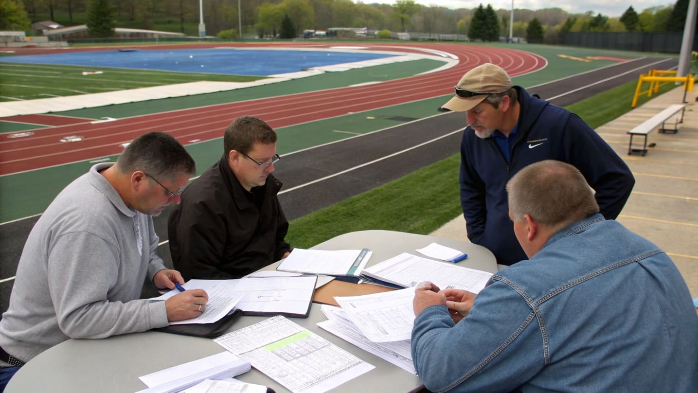 Thermal imaging of track surfaces