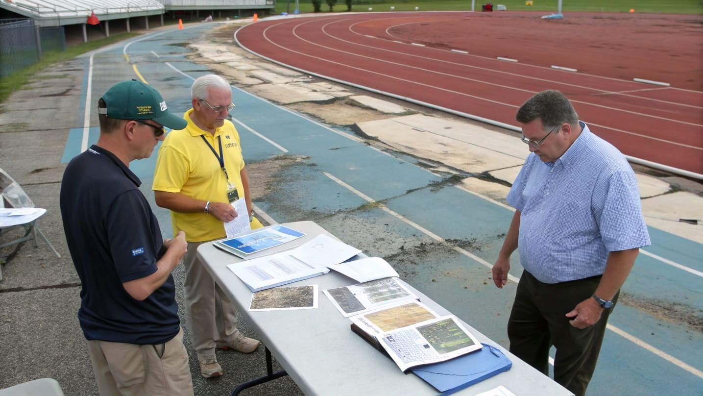 Environmental impact on track materials