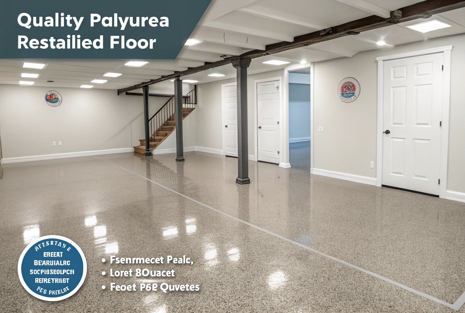 polyurea basement floor,durable polyurea coating