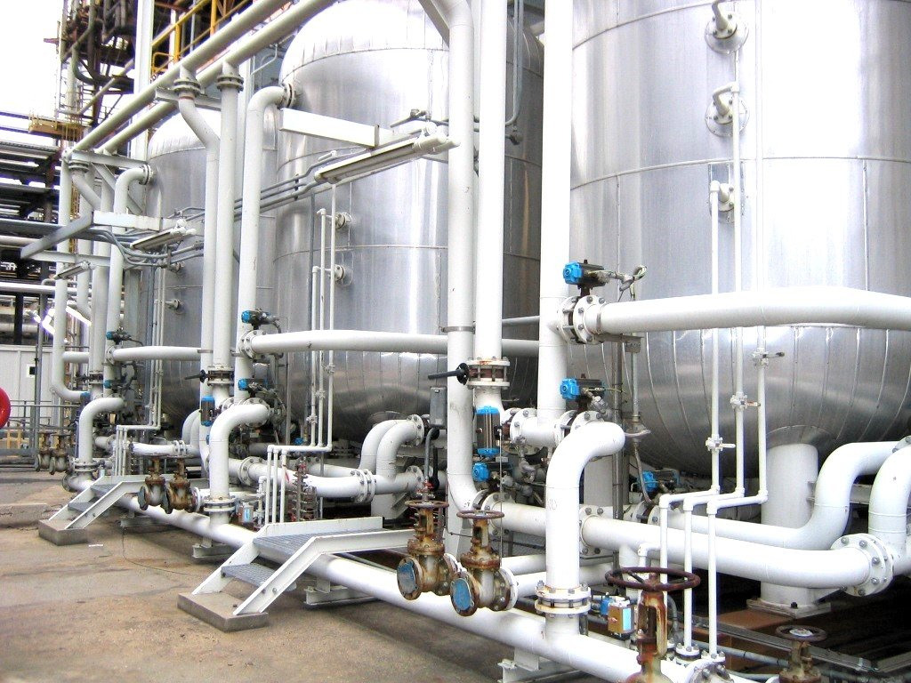 Chemical and Pharmaceutical Factory Pipelines