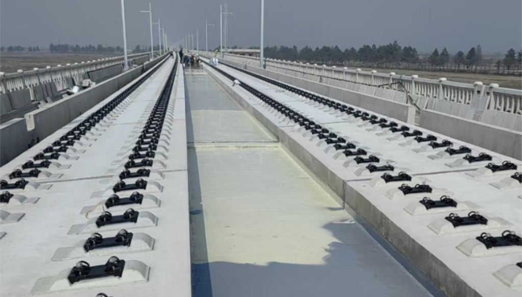 High-speed railway station waterproofing