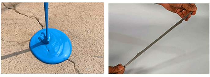 Self-flow caulking