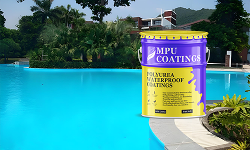 outdoor swimming pool polyurea